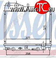 3 289 р. JAZZ (FIT) РАДИАТОР ОХЛАЖДЕН (см.каталог) BODYPARTS hdjaz01-911  с доставкой в г. Керчь