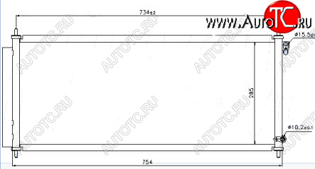 3 499 р. JAZZ (FIT) КОНДЕНСАТОР КОНДИЦ BODYPARTS hdjaz01-931  с доставкой в г. Керчь