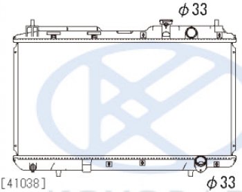 7 449 р. CR-V РАДИАТОР ОХЛАЖДЕН (1 ряд) АЛЮМИН (KOYO) MT KOYORAD hdcrv96-913  с доставкой в г. Керчь. Увеличить фотографию 1