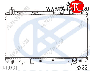 7 449 р. CR-V РАДИАТОР ОХЛАЖДЕН (1 ряд) АЛЮМИН (KOYO) MT KOYORAD hdcrv96-913  с доставкой в г. Керчь