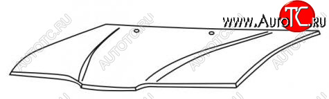 8 749 р. PRELUDE КАПОТ (Тайвань) BODYPARTS hdpld92-330  с доставкой в г. Керчь