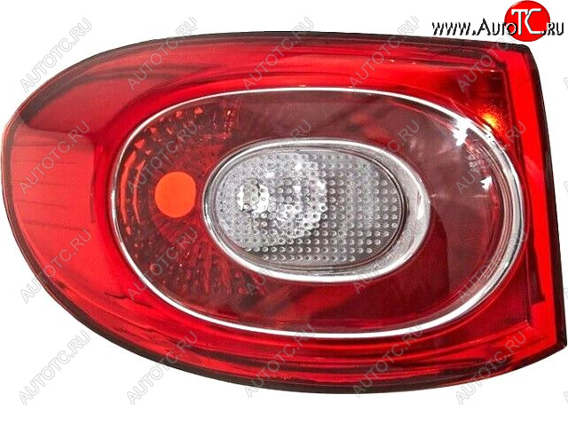 4 949 р. Левый фонарь DEPO  Volkswagen Tiguan  NF (2006-2011) дорестайлинг  с доставкой в г. Керчь