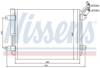 TIGUAN КОНДЕНСАТОР КОНДИЦ (см.каталог) BODYPARTS vwtgn07-930