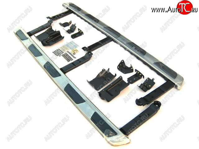 16 449 р. AUDI Q7 ПОРОГ-ПОДНОЖКА Л+П (КОМПЛЕКТ) OEM STYLE АЛЮМИН BODYPARTS ai0q706-4a0a-n  с доставкой в г. Керчь