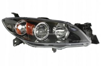 Правая фара (под корректор) DEPO Mazda 3/Axela  BK (2003-2006) дорестайлинг седан