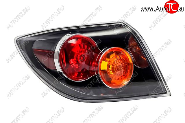 4 599 р. Левый фонарь DEPO Mazda 3/Axela BK дорестайлинг, хэтчбэк (2003-2006)  с доставкой в г. Керчь
