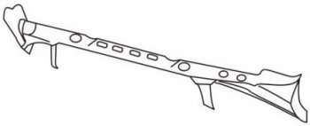 5 549 р. VITARA УСИЛИТЕЛЬ БАМПЕРА ЗАДН (3 дв) (Тайвань) API szvit88-700  с доставкой в г. Керчь. Увеличить фотографию 1
