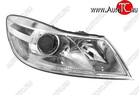 12 249 р. Правая фара (c электрокорректором) DEPO  Skoda Octavia  A5 (2008-2013) лифтбэк рестайлинг  с доставкой в г. Керчь
