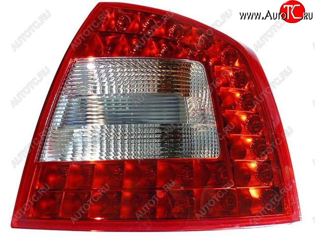 8 199 р. Правый фонарь (диодный) DEPO  Skoda Octavia  A5 (2008-2013) лифтбэк рестайлинг  с доставкой в г. Керчь