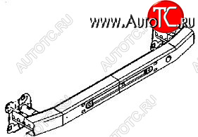 7 349 р. 3 УСИЛИТЕЛЬ БАМПЕРА ЗАДН (СЕДАН) (Тайвань) TYG mzx0309-700  с доставкой в г. Керчь