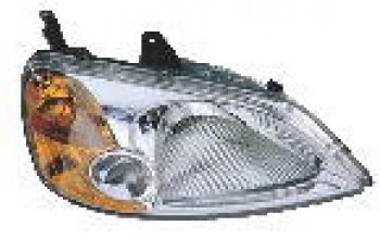 Правая фара (под корректор) DEPO Honda Civic  ES (2000-2003) седан дорестайлинг