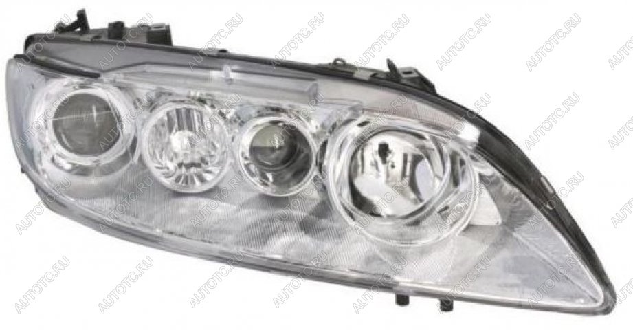 12 249 р. Правая фара (с электрокорректором, без противотум) BodyParts Mazda 6 GG седан дорестайлинг (2002-2005)  с доставкой в г. Керчь