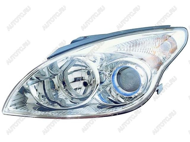 9 549 р. Левая фара (под корректор) DEPO  Hyundai I30  FD (2007-2010) хэтчбек дорестайлинг  с доставкой в г. Керчь