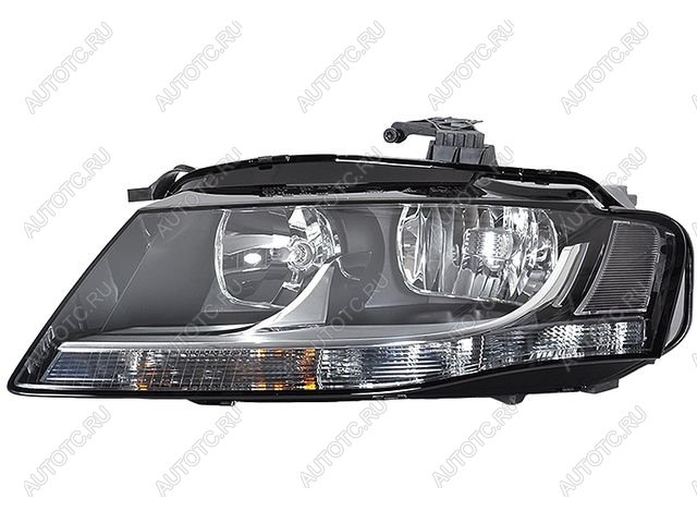 13 999 р. Левая фара (c электрокорректором) DEPO Audi A4 B8 дорестайлинг, седан (2007-2011)  с доставкой в г. Керчь