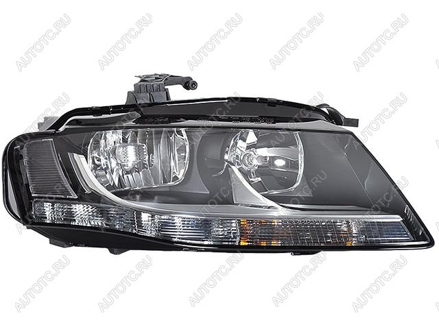 13 999 р. Правая фара (c электрокорректором) DEPO Audi A4 B8 дорестайлинг, седан (2007-2011)  с доставкой в г. Керчь