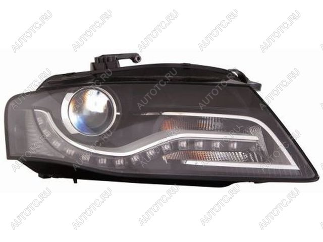 21 799 р. Правая фара (с электрокорректором, ксенон) BodyParts Audi A4 B8 дорестайлинг, седан (2007-2011)  с доставкой в г. Керчь
