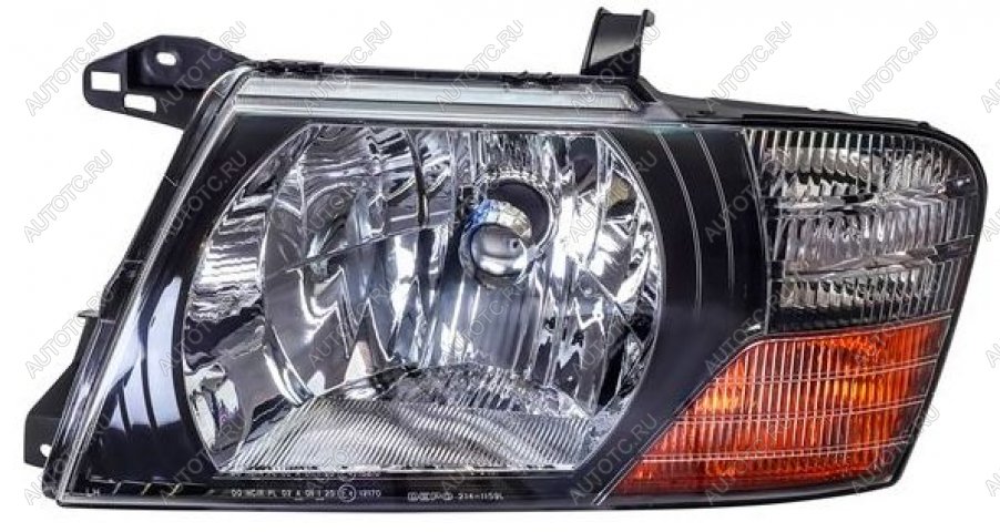 10 699 р. Левая фара (под корректор) DEPO  Mitsubishi Pajero  3 V60 (1999-2003) дорестайлинг  с доставкой в г. Керчь