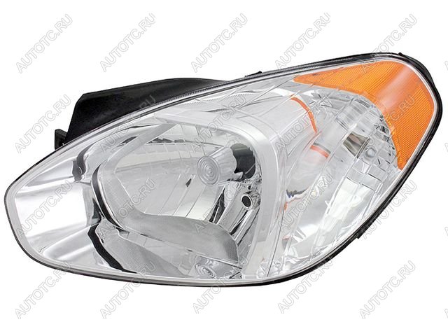 5 749 р. Фара в сборе левая DEPO  Hyundai Verna  2 MC (2005-2011) седан  с доставкой в г. Керчь