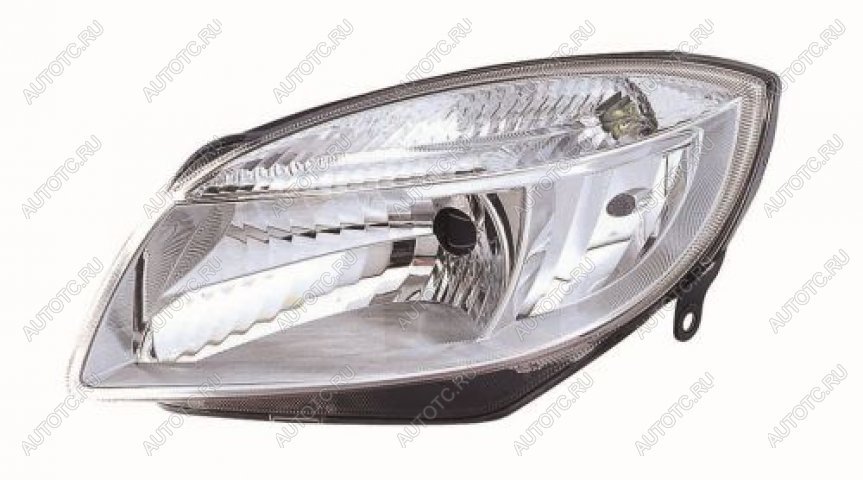 6 999 р. Левая фара (с электрокорректором) BodyParts  Skoda Fabia  Mk2 (2007-2010) хэтчбэк дорестайлинг  с доставкой в г. Керчь