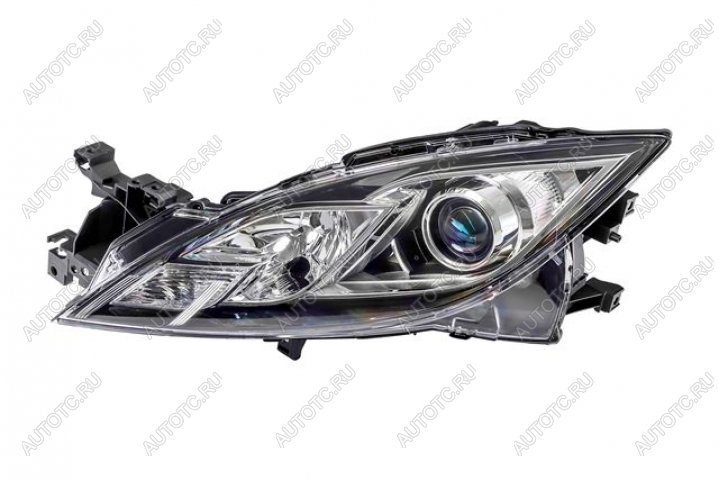 11 899 р. Левая фара (под корректор) DEPO  Mazda 6  GH (2010-2012) рестайлинг седан  с доставкой в г. Керчь