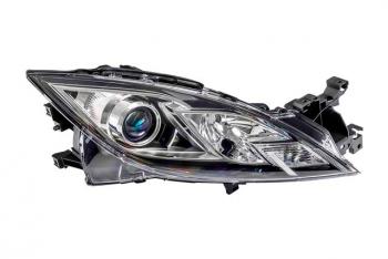 Правая фара (под корректор) DEPO Mazda 6  GH (2010-2012) рестайлинг седан