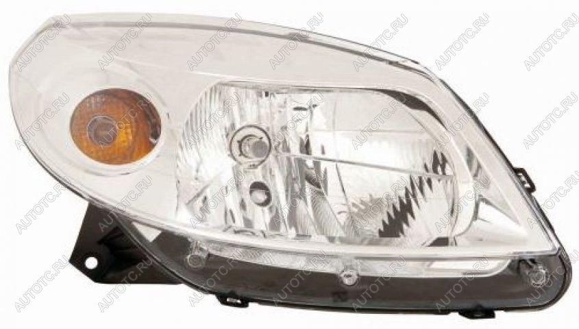 7 599 р. Правая фара (корректор) DEPO Renault Sandero (BS) (2009-2014)  с доставкой в г. Керчь