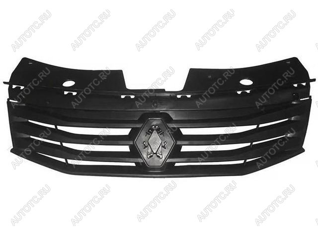 1 839 р. Решетка радиатора (пр-во Китай) BODYPARTS Renault Sandero (BS) (2009-2014) (неокрашенная)  с доставкой в г. Керчь