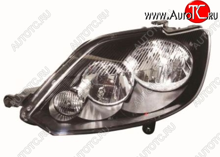 10 999 р. Левая фара (c электрокорректором) DEPO  Volkswagen Golf Plus  6 (2009-2014)  с доставкой в г. Керчь