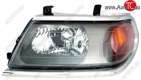 11 249 р. Левая фара (под корректор) BodyParts Mitsubishi Pajero Sport PA дорестайлинг (1996-2004)  с доставкой в г. Керчь
