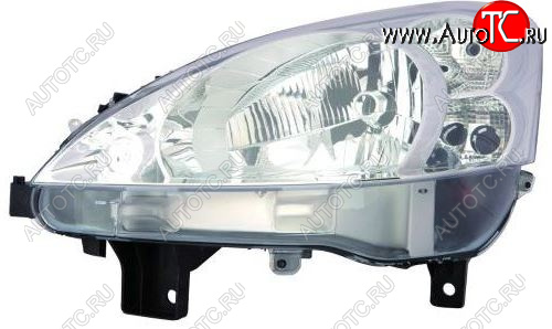 9 549 р. Левая фара (c электрокорректором) DEPO  Peugeot Partner  Tepee (2008-2012)  с доставкой в г. Керчь
