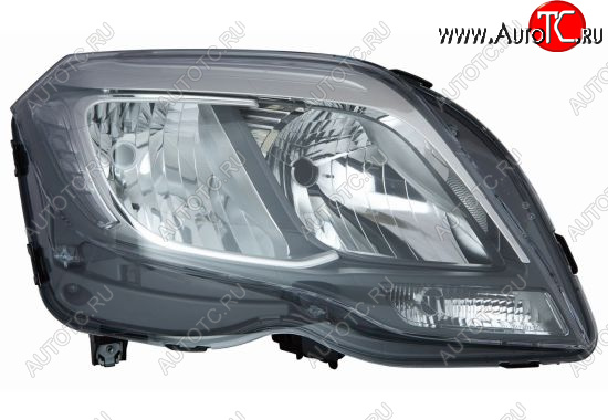 0 р. Правая фара (c электрокорректором) DEPO  Mercedes-Benz C-Class  W204 (2011-2015) рестайлинг седан  с доставкой в г. Керчь