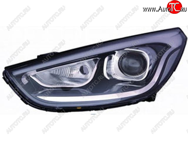 29 499 р. IX35 ФАРА ЛЕВ ЛИНЗОВАН ПКОРРЕКТОР , ДИОД , ВНУТРИ ЧЕРН (DEPO) DEPO hnx3513-000-l  с доставкой в г. Керчь