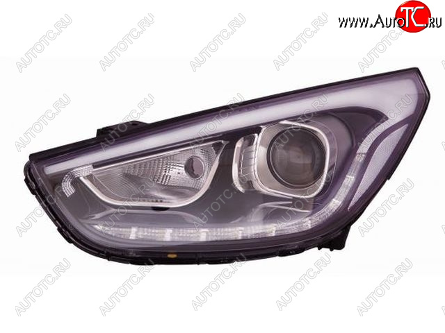 42 799 р. IX35 ФАРА ЛЕВ ЛИНЗОВАН ПКОРРЕКТОР , С 2 ДИОД , ВНУТРИ ЧЕРН (DEPO) DEPO hnx3513-001-l  с доставкой в г. Керчь