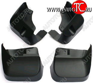 1 539 р. FORESTER БРЫЗГОВИК ПЕРЕДН КРЫЛА Л+П (КОМПЛЕКТ) + ЗАДН (4 шт) (Китай) BODYPARTS sbfor09-310-n  с доставкой в г. Керчь