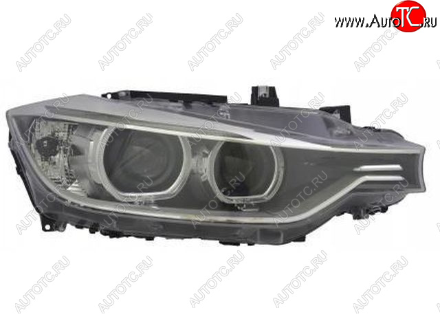 23 899 р. Правая фара (c электрокорректором) DEPO BMW 3 серия F30 седан дорестайлинг (2012-2015) (ксенон)  с доставкой в г. Керчь