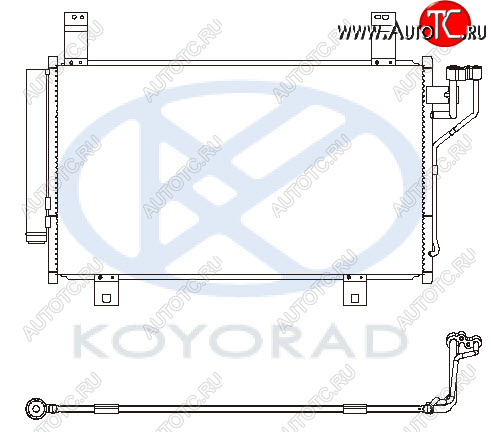 13 699 р. CX5 КОНДЕНСАТОР КОНДИЦ (KOYO) KOYORAD mzcx512-930  с доставкой в г. Керчь