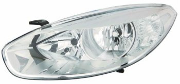 Левая фара (c электрокорректором) DEPO Renault Fluence (2010-2012) дорестайлинг