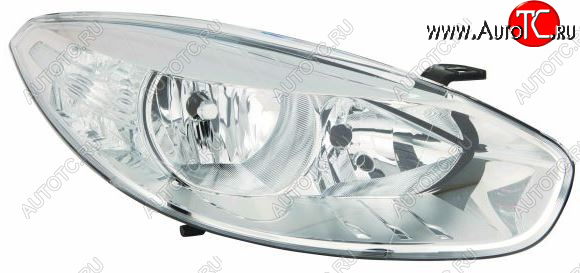 10 649 р. Правая фара (c электрокорректором) DEPO  Renault Fluence (2010-2012) дорестайлинг  с доставкой в г. Керчь