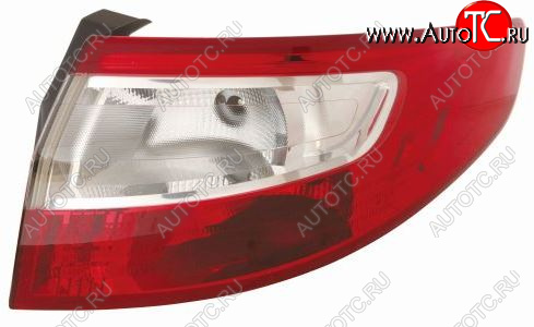 4 299 р. Правый фонарь DEPO  Renault Fluence (2010-2012) дорестайлинг  с доставкой в г. Керчь