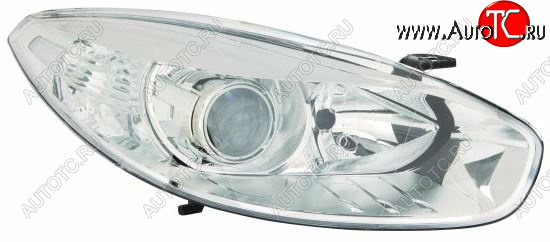 12 599 р. Правая фара (ксенон, под корректор) DEPO  Renault Fluence (2010-2012) дорестайлинг  с доставкой в г. Керчь