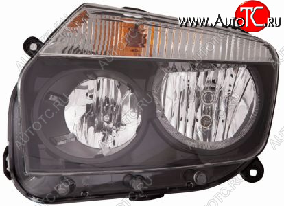 7 449 р. Левая фара (под корректор) BodyParts  Renault Duster  HS (2010-2015) дорестайлинг  с доставкой в г. Керчь