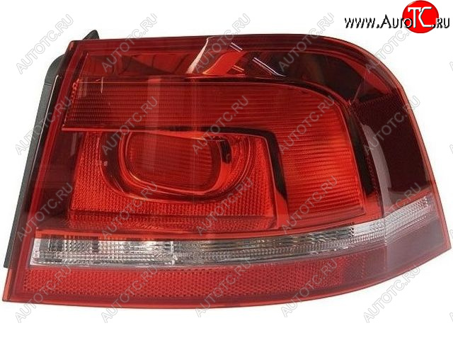 5 999 р. Правый фонарь DEPO Volkswagen Passat B7 универсал (2010-2015)  с доставкой в г. Керчь