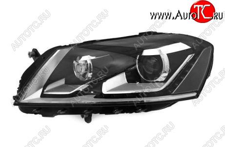 34 899 р. Левая фара (с электрокорректором, ксенон) BodyParts Volkswagen Passat B7 седан (2010-2015)  с доставкой в г. Керчь