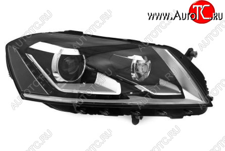 35 949 р. Правая фара (с электрокорректором, ксенон) DEPO Volkswagen Passat B7 седан (2010-2015)  с доставкой в г. Керчь