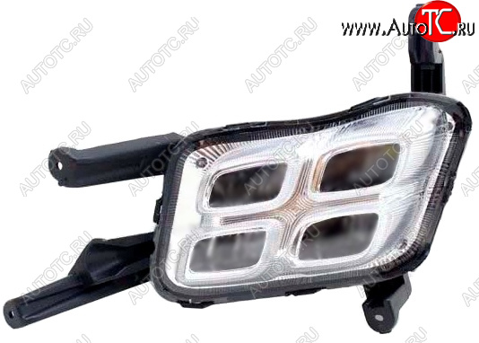 4 899 р. Левая противотуманная фара (диодная) BODYPARTS  KIA Optima  3 TF (2013-2016) рестайлинг седан  с доставкой в г. Керчь