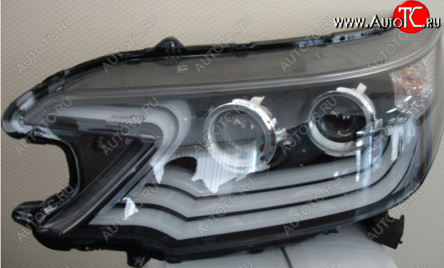 48 999 р. CR-V ФАРА Л+П (КОМПЛЕКТ) ТЮНИНГ С СВЕТЯЩ.СЕКЦИЯМИ +- ПКОРРЕКТОР (EAGLE EYES) ВНУТРИ ЧЕРН EAGLE EYES hdcrv12-000b-n  с доставкой в г. Керчь
