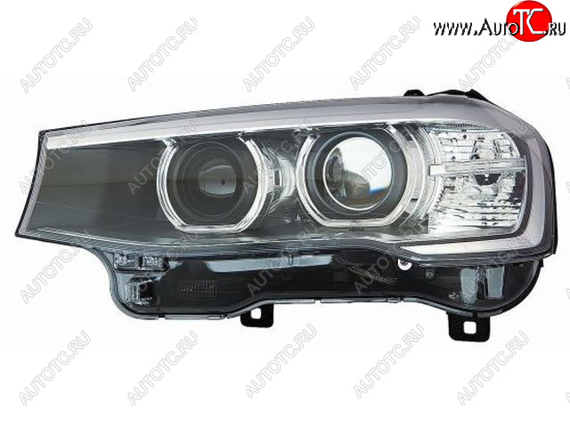 42 849 р. Левая фара (c электрокорректором) DEPO BMW X3 F25 рестайлинг (2014-2017) (ксенон)  с доставкой в г. Керчь