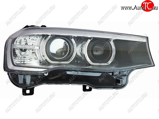 42 849 р. Правая фара (c электрокорректором, ксенон) DEPO  BMW X3  F25 (2014-2017) рестайлинг  с доставкой в г. Керчь