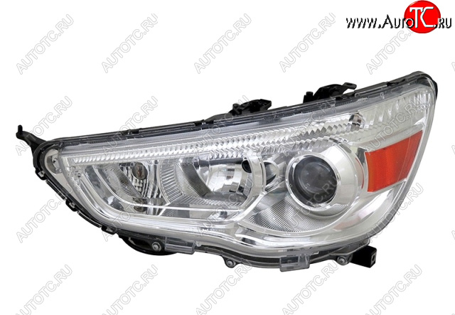 8 899 р. Левая фара (c электрокорректором) DEPO  Mitsubishi ASX (2010-2012) дорестайлинг  с доставкой в г. Керчь