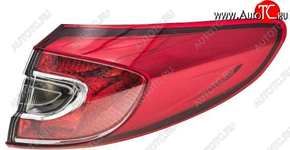4 549 р. Правый фонарь DEPO  Renault Megane  седан (2013-2016)  рестайлинг  с доставкой в г. Керчь